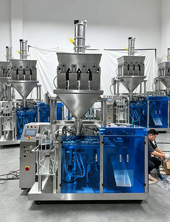 Premade-pouch equipment workshop